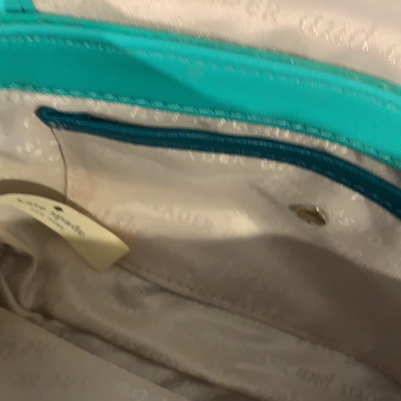 Kate Spade Crossbody Purse in Turquoise. Excellent Condition. - Picture 10 of 10